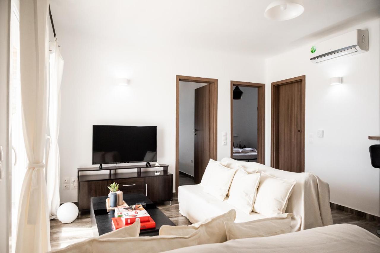 Aniko Suites Psarou ซารู ภายนอก รูปภาพ
